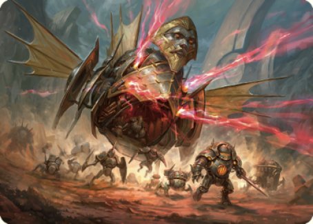 Liberator, Urza's Battlethopter Art Card [The Brothers' War Art Series] | Gam3 Escape