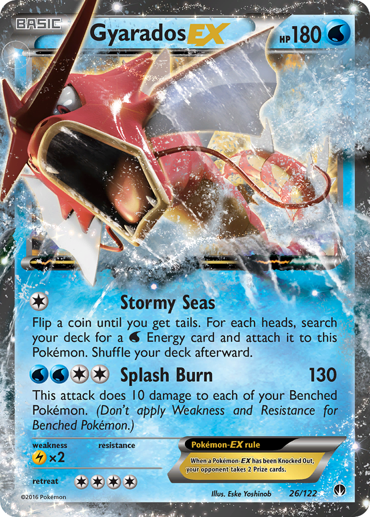 Gyarados EX (26/122) [XY: BREAKpoint] | Gam3 Escape