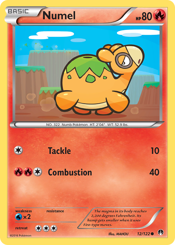 Numel (12/122) [XY: BREAKpoint] | Gam3 Escape