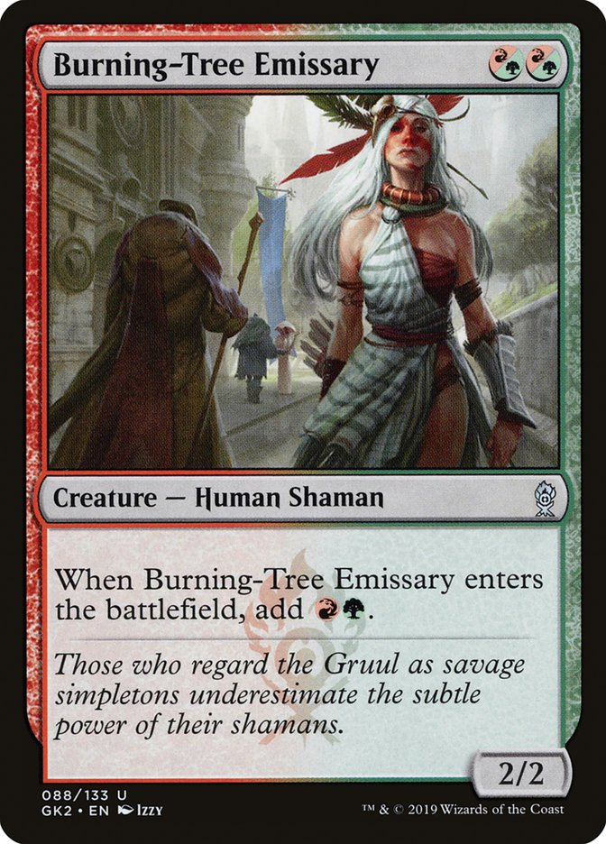 Burning-Tree Emissary [Ravnica Allegiance Guild Kit] | Gam3 Escape