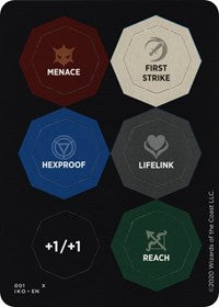 Punch Card Token (001 // 002) [Ikoria: Lair of Behemoths Tokens] | Gam3 Escape