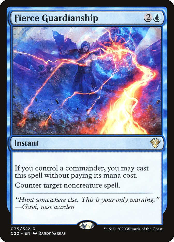 Fierce Guardianship [Commander 2020] | Gam3 Escape