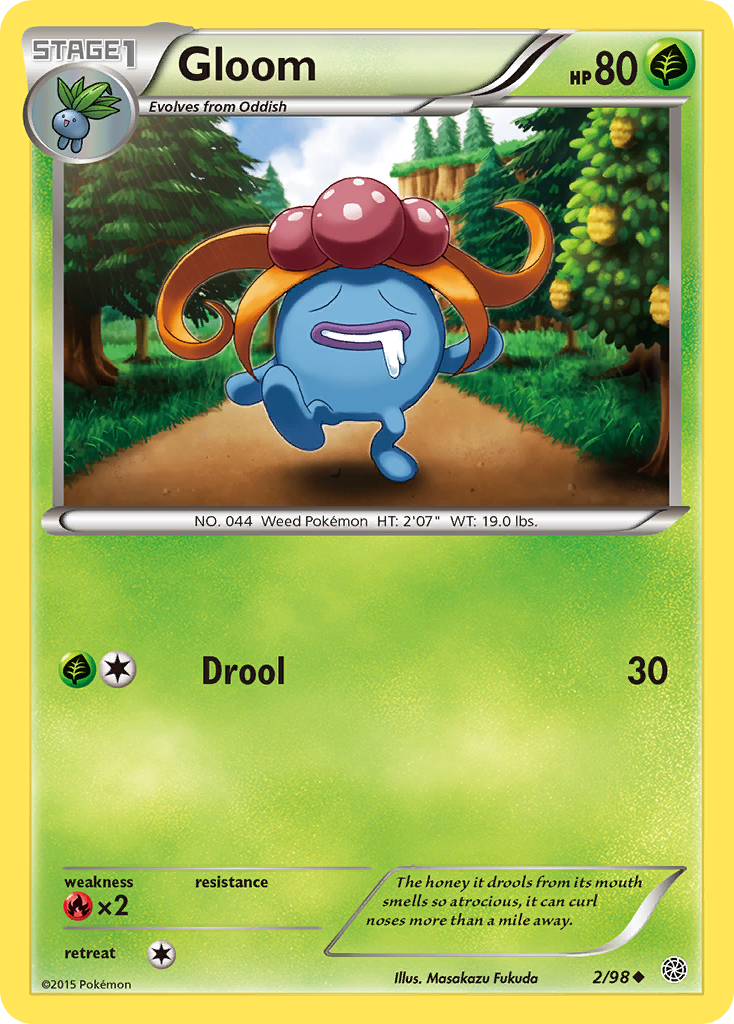 Gloom (2/98) [XY: Ancient Origins] | Gam3 Escape