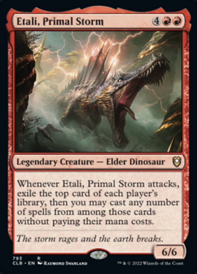 Etali, Primal Storm [Commander Legends: Battle for Baldur's Gate] | Gam3 Escape