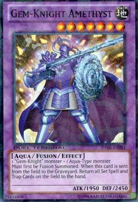 Gem-Knight Amethyst [DT06-EN083] Super Rare | Gam3 Escape