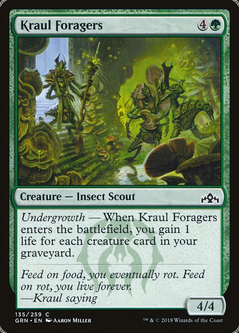 Kraul Foragers [Guilds of Ravnica] | Gam3 Escape