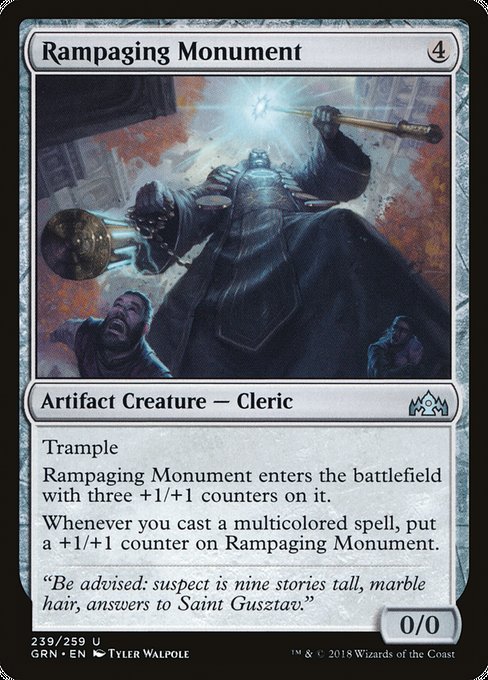 Rampaging Monument [Guilds of Ravnica] | Gam3 Escape
