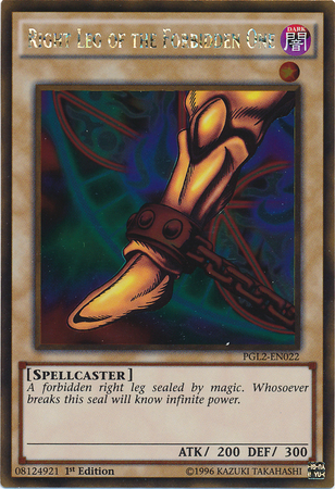 Right Leg of the Forbidden One [PGL2-EN022] Gold Rare | Gam3 Escape