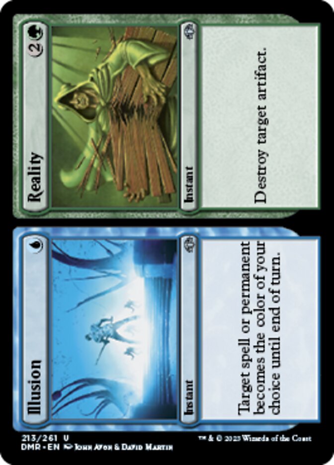 Illusion // Reality [Dominaria Remastered] | Gam3 Escape