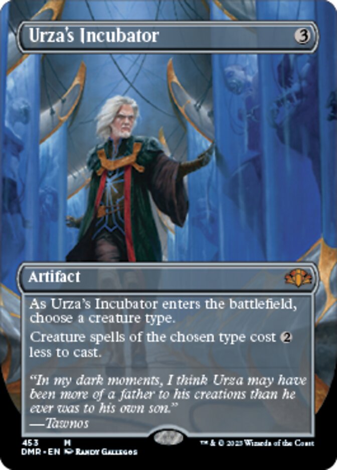 Urza's Incubator (Borderless Alternate Art) [Dominaria Remastered] | Gam3 Escape