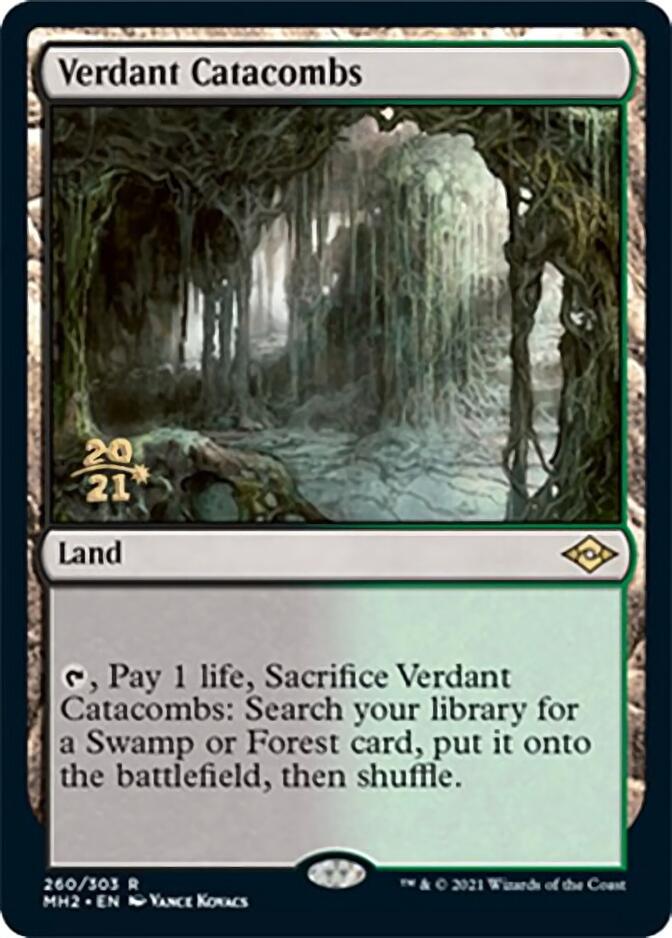 Verdant Catacombs [Modern Horizons 2 Prerelease Promos] | Gam3 Escape