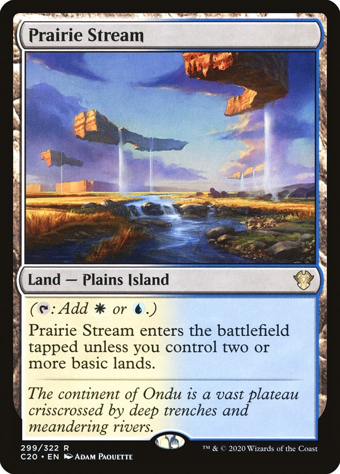 Prairie Stream [Commander 2020] | Gam3 Escape