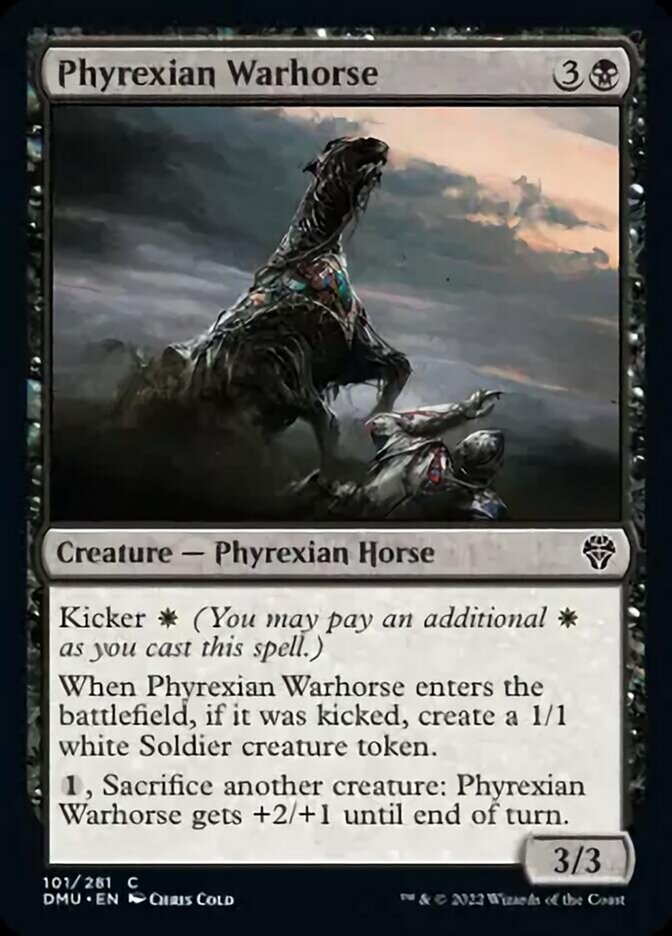 Phyrexian Warhorse [Dominaria United] | Gam3 Escape