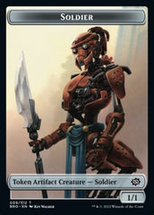 Powerstone // Soldier (009) Double-Sided Token [The Brothers' War Tokens] | Gam3 Escape