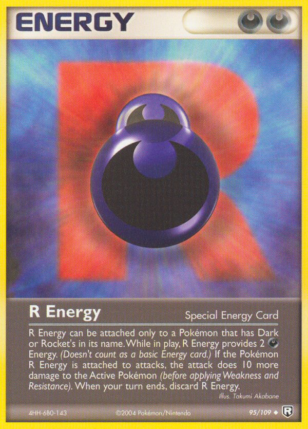 R Energy (95/109) [EX: Team Rocket Returns] | Gam3 Escape