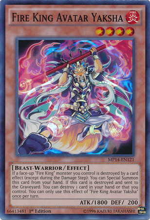 Fire King Avatar Yaksha [MP14-EN121] Super Rare | Gam3 Escape