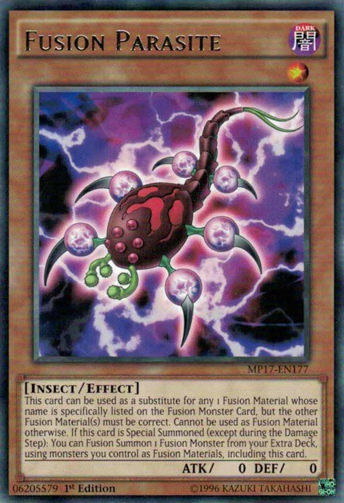 Fusion Parasite [MP17-EN177] Rare | Gam3 Escape