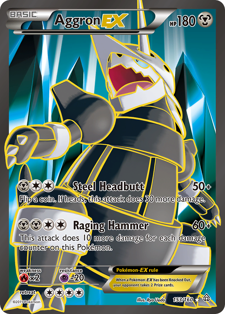 Aggron EX (153/160) [XY: Primal Clash] | Gam3 Escape