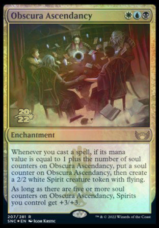 Obscura Ascendancy [Streets of New Capenna Prerelease Promos] | Gam3 Escape