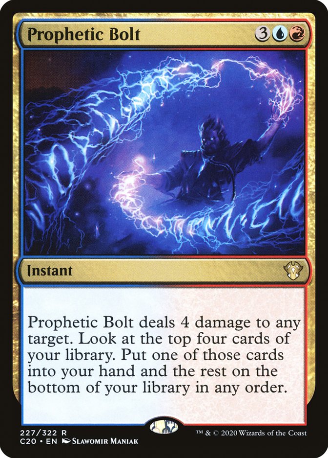 Prophetic Bolt [Commander 2020] | Gam3 Escape