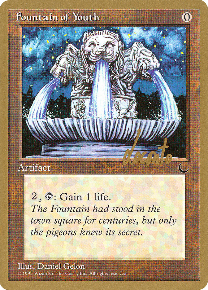 Fountain of Youth (Michael Loconto) [Pro Tour Collector Set] | Gam3 Escape