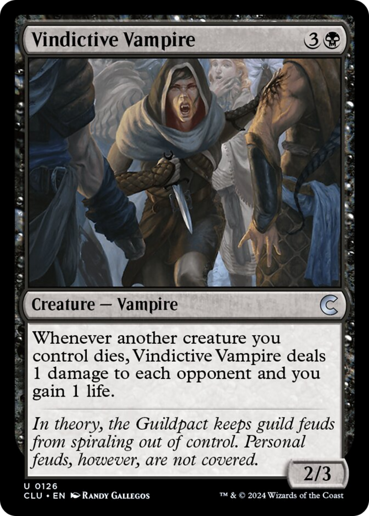 Vindictive Vampire [Ravnica: Clue Edition] | Gam3 Escape