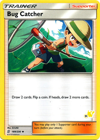 Bug Catcher (189/236) (Pikachu Stamp #51) [Battle Academy 2020] | Gam3 Escape