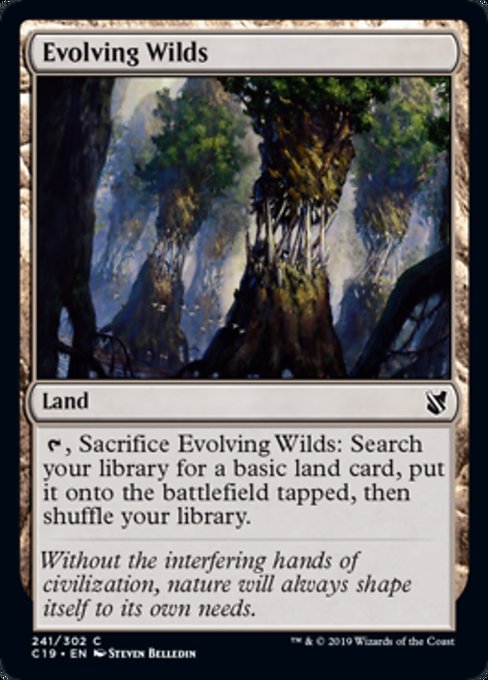 Evolving Wilds [Commander 2019] | Gam3 Escape