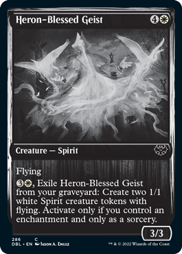 Heron-Blessed Geist [Innistrad: Double Feature] | Gam3 Escape