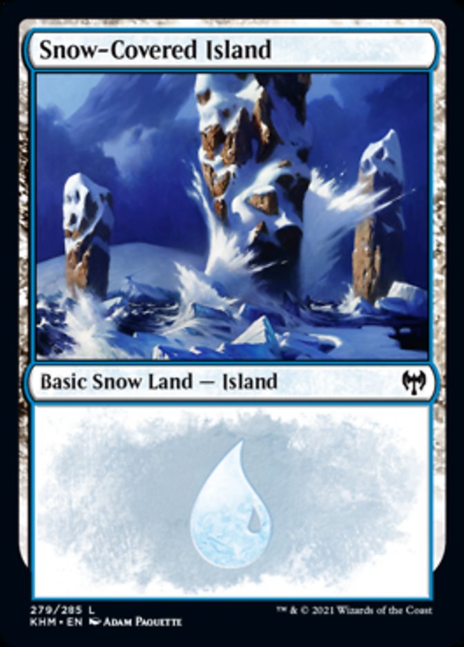 Snow-Covered Island (279) [Kaldheim] | Gam3 Escape