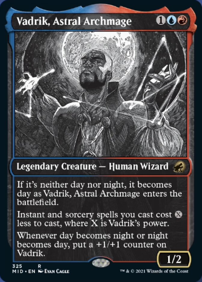 Vadrik, Astral Archmage (Showcase Eternal Night) [Innistrad: Midnight Hunt] | Gam3 Escape