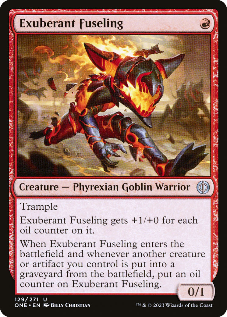 Exuberant Fuseling [Phyrexia: All Will Be One] | Gam3 Escape