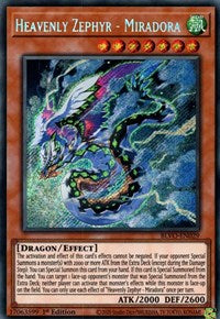 Heavenly Zephyr - Miradora [BLVO-EN029] Secret Rare | Gam3 Escape