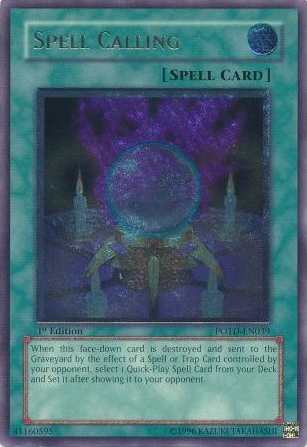 Spell Calling [POTD-EN039] Ultimate Rare | Gam3 Escape