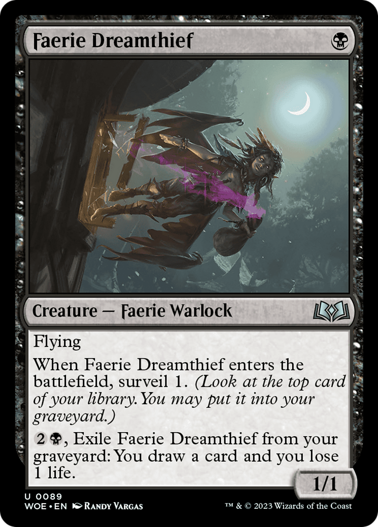 Faerie Dreamthief [Wilds of Eldraine] | Gam3 Escape