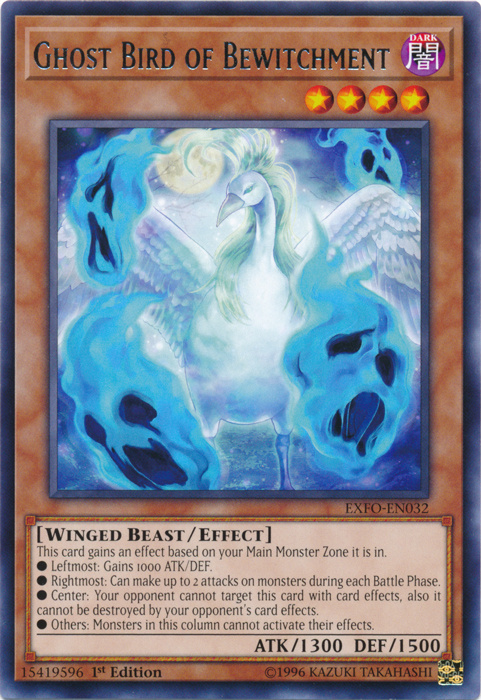 Ghost Bird of Bewitchment [EXFO-EN032] Rare | Gam3 Escape