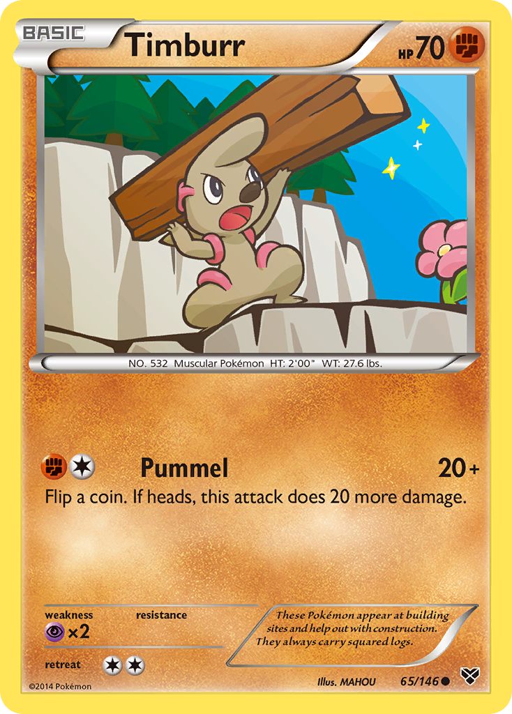 Timburr (65/146) [XY: Base Set] | Gam3 Escape