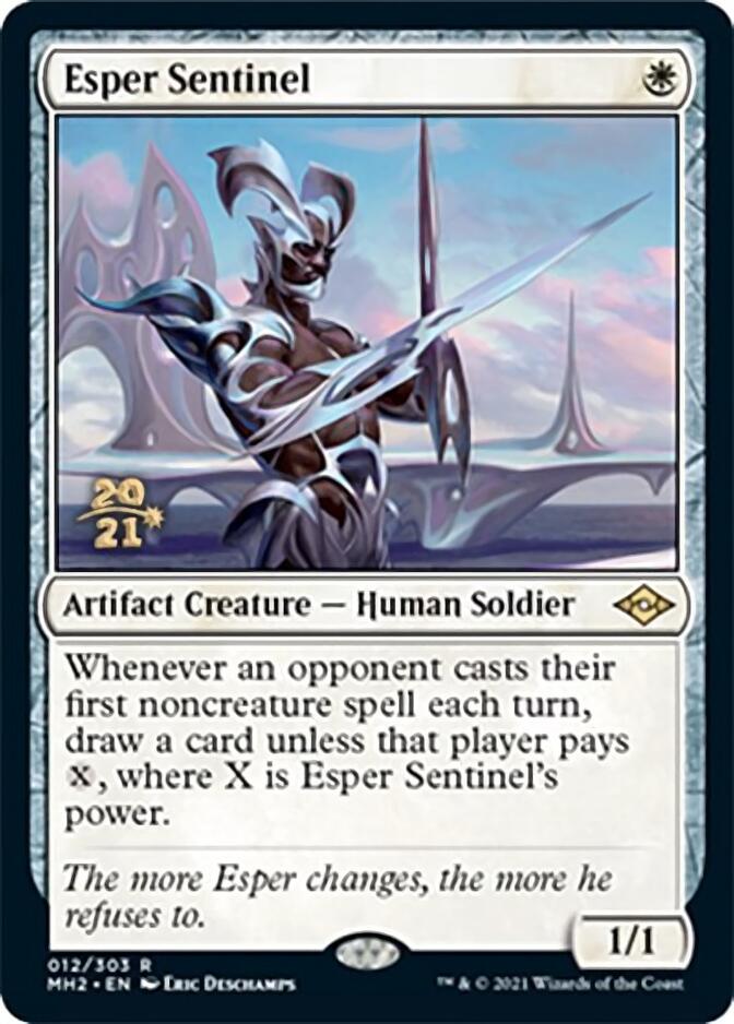 Esper Sentinel [Modern Horizons 2 Prerelease Promos] | Gam3 Escape