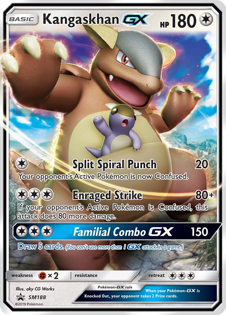 Kangaskhan GX (SM188) [Sun & Moon: Black Star Promos] | Gam3 Escape