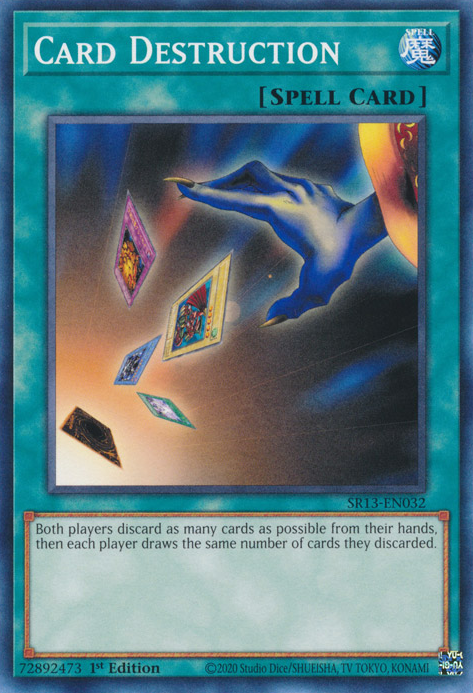 Card Destruction [SR13-EN032] Common | Gam3 Escape