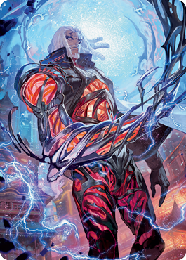 Tezzeret, Betrayer of Flesh Art Card [Kamigawa: Neon Dynasty Art Series] | Gam3 Escape