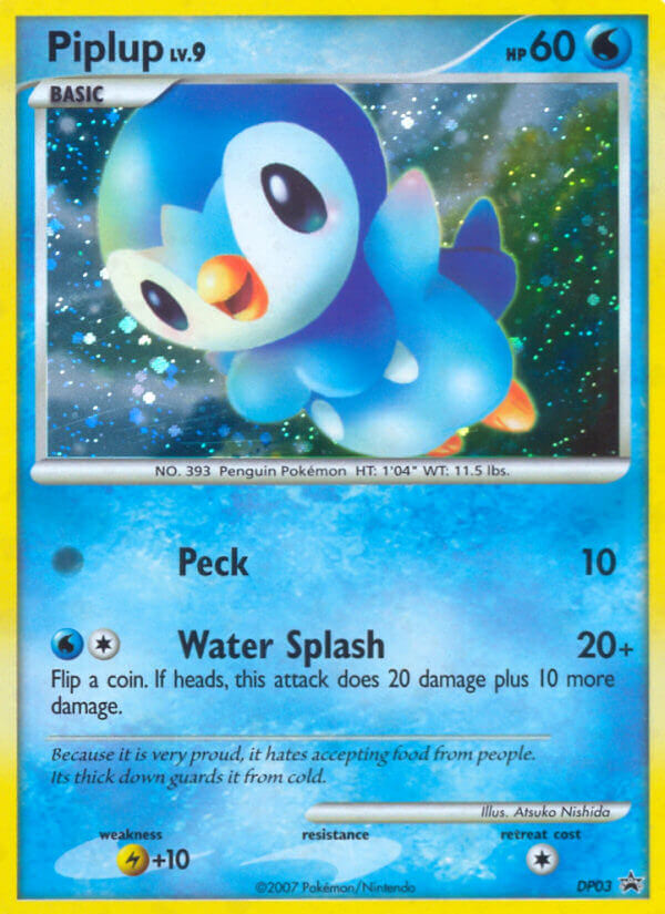Piplup (DP03) [Diamond & Pearl: Black Star Promos] | Gam3 Escape