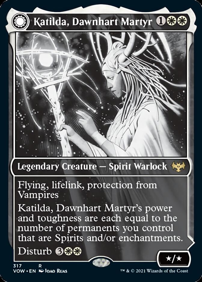 Katilda, Dawnhart Martyr // Katilda's Rising Dawn (Showcase Eternal Night) [Innistrad: Crimson Vow] | Gam3 Escape