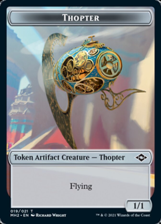 Thopter Token // Zombie Army Token [Modern Horizons 2 Tokens] | Gam3 Escape