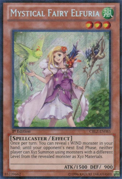 Mystical Fairy Elfuria [CBLZ-EN085] Secret Rare | Gam3 Escape