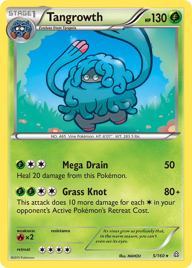 Tangrowth (5/160) [XY: Primal Clash] | Gam3 Escape