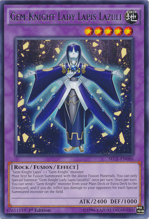 Gem-Knight Lady Lapis Lazuli [SECE-EN046] Rare | Gam3 Escape