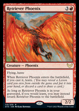 Retriever Phoenix [Strixhaven: School of Mages] | Gam3 Escape