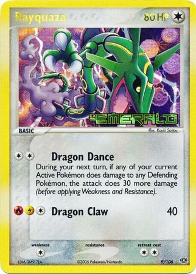 Rayquaza (9/106) (Stamped) [EX: Emerald] | Gam3 Escape