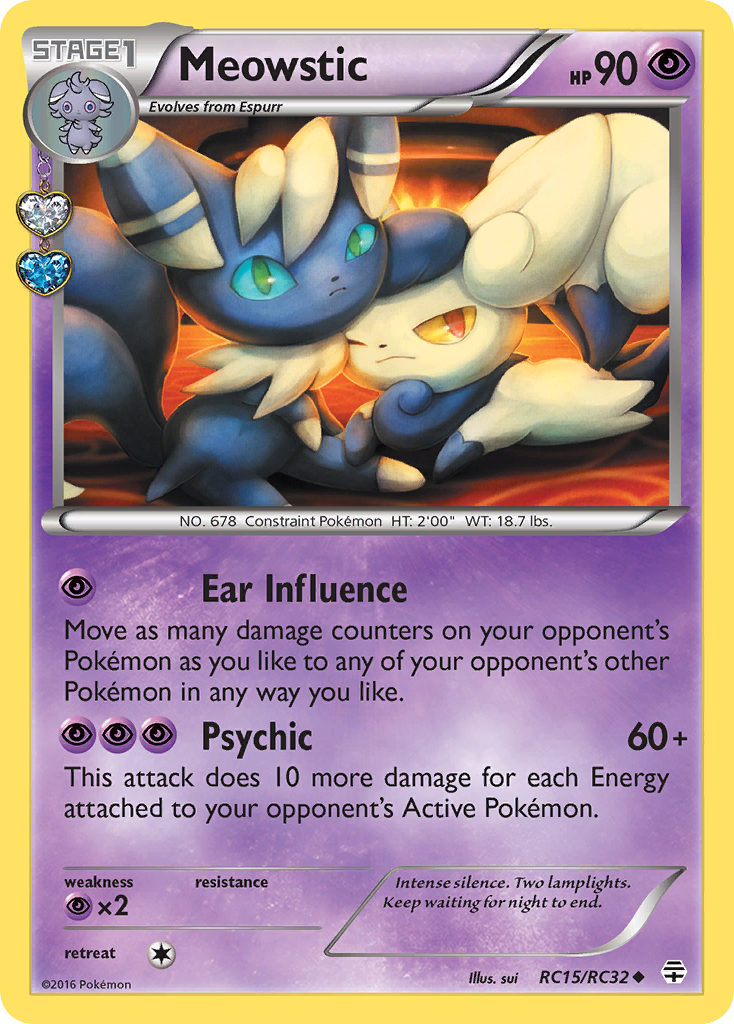 Meowstic (RC15/RC32) [XY: Generations] | Gam3 Escape